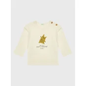 United Colors Of Benetton Bluza 3ATNA101R Bež Regular Fit