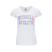 Russell Athletic AUTUMN S/S CREWNECK TEE SHIRT, ženska majica, bijela A41011