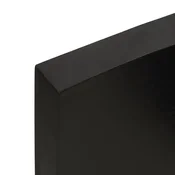 Stolna ploca tamnosmeda 120x40x(2-6) cm tretirana hrastovina