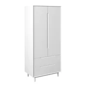 Bessagi Home omara Za Oblačila Marlo, Bela, Š. 100cm
