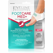 Eveline Cosmetics Foot Care Med eksfolijacijska maska za pete 2 kom