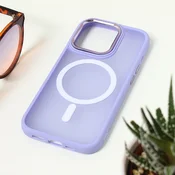 Maska za mobilni telefon iPhone 15 Pro COLORFUL, Magsafe, Lavanda