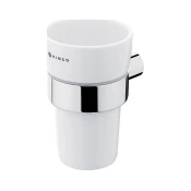 NIMCO BR 11058KU-26 - Stensko držalo za zobno ščetko BORMO bela/sijajni krom