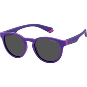Polaroid Junior PLD8048/S 848/M9 Polarized ONE SIZE (45) Vijolična/Siva
