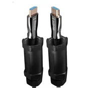 LINDY HDMI kabel HDMI 2.1 - HDMI, AOC hibridni, oklopljeni, 8K60Hz, M/M, 10m, crni 38527