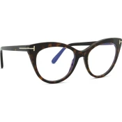 Tom Ford Ženski okvir za dioptrijske naocare Blue block 0FT6091-B 5253, Smedi