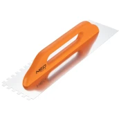 Gladilnik z zobmi, 480 x 128 mm, zobje 10 x 10 x 10 mm, lesen ročaj 50-183