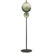 OLEV LED-stojna svetilka TERRA&LUNA, zelena, kovina/steklo, 184 cm 927 - Dnevna soba/jedilnica - Dizajn - Aluminij