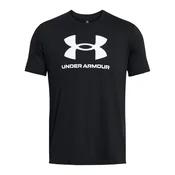 Under Armour Majica UA SPORTSTYLE LOGO UPDATE SS-BLK
