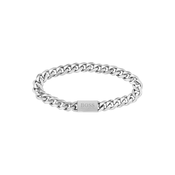 BOSS Casual Zapestnica CHAIN LINK, srebrna