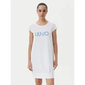 Liu Jo Beachwear Vsakodnevna obleka VA5194 JS003 Bela Regular Fit