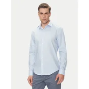 Calvin Klein Srajca LV019EU017 Svetlo modra Slim Fit