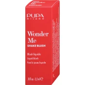PUPA Milano Wonder Me Shake Blush kremasto rdečilo za osvetlitev kože odtenek 003 5.5 ml