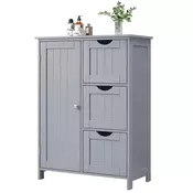 Songmics Kopalniška omarica 30x60x81 cm siva