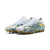 PUMA FUTURE 9 ULTIMATE PLAYMAKER MG Football Boots Unisex, Sport, White/Vibrant Blue/Sun Stream, 43