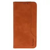 Preklopna torbica Wonder Prime za Samsung Galaxy A35 5G, rjava