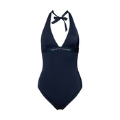Tommy Hilfiger Underwear Enodelne kopalke temno modra/bela