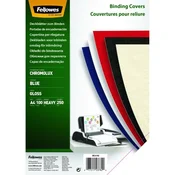 Podloga za papir FELLOWES Chromolux A/4 250 g sjajna plava 100/pak 5378203