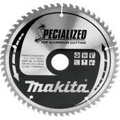 TCT Specialized žagin list za aluminij 210 mm (60 zob) Makita 210x30x60Z B-12435