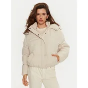 Brave Soul Puhovka LJK-BUNNYCREAM Écru Oversize