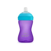 AVENT Šolja za bebe sa mekanim kljunom SCF802-02, Ljubicasta