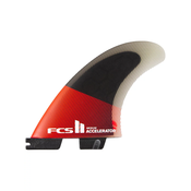 FCS II Accelerator PC Lrge Tri Retail Fin Set red / black Gr. Uni