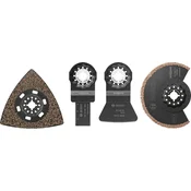 BOSCH Komplet listov za žago za ploščice, 4-delni 2608669127