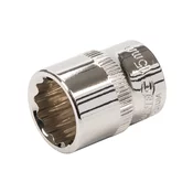 Ključ vtičnice 15 mm 3/8 12-koničast, kratek Silverline