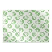 Decormat Podloga za pisarniški stol Plants in dots 120x90 cm 15 cm