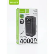 Bavin Power Bank 40000 mAh 22.5W type USB A + type C crna ( 90337 )