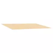 vidaXL Nadomestno platno za tendo Rumena in Bela 350 x 200 cm
