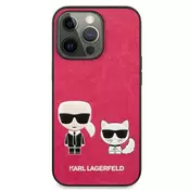 Karl Lagerfeld zaščitni ovitek Karl and Choupette, Iphone 13/13 Pro