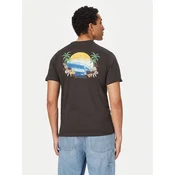 Quiksilver Majica EV Barrel Paradise EQYZT08285 Črna Regular Fit