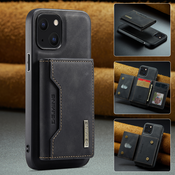 Ovitek za iPhone 13 Mini CaseMe DG.MING MAG z magnetno denarnico in zaščitnim ohišjem za kamero - pulse black