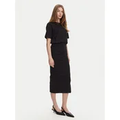 Marella Vsakodnevna obleka Ileana 2513621014 Črna Slim Fit