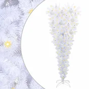 vidaXL vidaXL Umestno božično drevo med 150 LED Bela 120 cm PVC in jeklo, (5000111445)