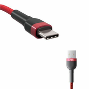MS KABL USB-A 2.0 -> USB-C/ 2m/ crveni