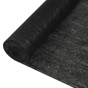 Mreža za privatnost crna 2 x 10 m HDPE 150 g/m2