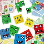 Montessori leseni bloki – igra čustva obraza z izzivi - Rojstni dan - Najstniki