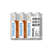 Philips R6L4F/10 - 4 kom cink-hloridnih AA LONGLIFE baterija 1,5V 900mAh