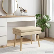Dvojna klop Krem 60 x 40 x 46 cm Blago