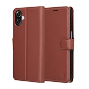 Etui Techsuit Leather Folio za Samsung Galaxy A07 4G - rjav