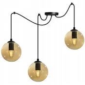 GH LED VISEČA SVETILKA ZA STROP Z STEKLENIMI KROGLAMI V OBLIKI PAJKA
