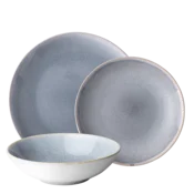 Porcelanski set 12 kosov — Gaya Atelier Glacial Ice - W0149