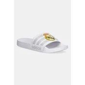 Adidas Muške papuce Adilette Shower Real Madrid JS4863, Bele