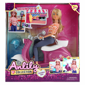 Masen Toys punčka na skuterju z dodatki