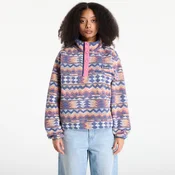Jakna Columbia Helvetia™ II Cropped Sherpa Half Snap Fleece With Print Sea Salt/ Retrotree XS
