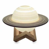 Nočna svetilka v obliki Saturna - Moonlamp - 17cm