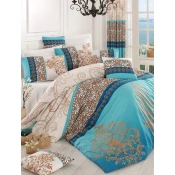 Lessentiel Maison Komplet posteljine Katre, 160x220cm, Tirkizna