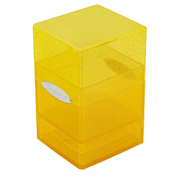 Kutija za kartice Ultra Pro Satin Tower - Glitter Yellow (100+ kom.)